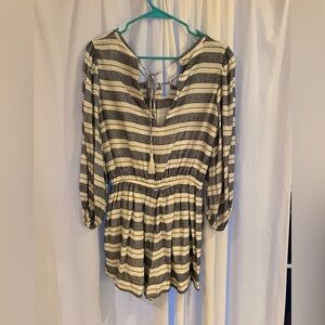 Anthropologie Romper holding horses brand